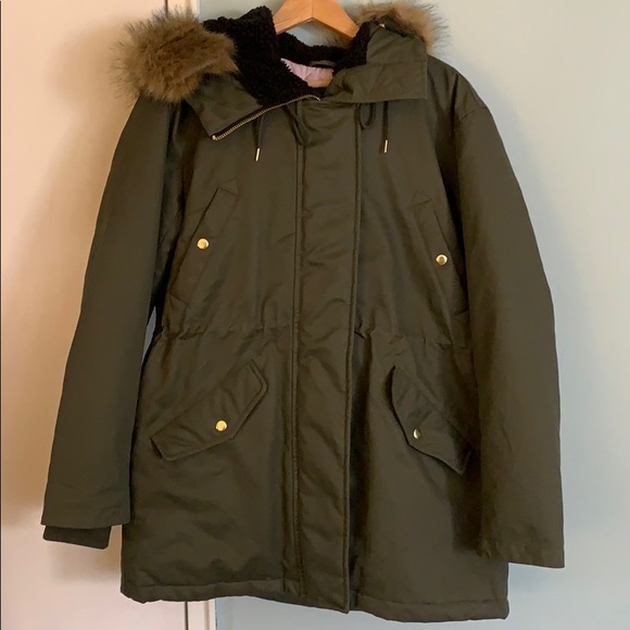 J. Crew Jackets & Blazers - J. Crew Perfect Winter Parka, Green, Large